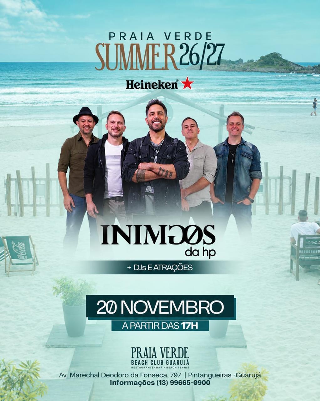 PRAIA VERDE SUMMER - INIMIGOS DA HP
