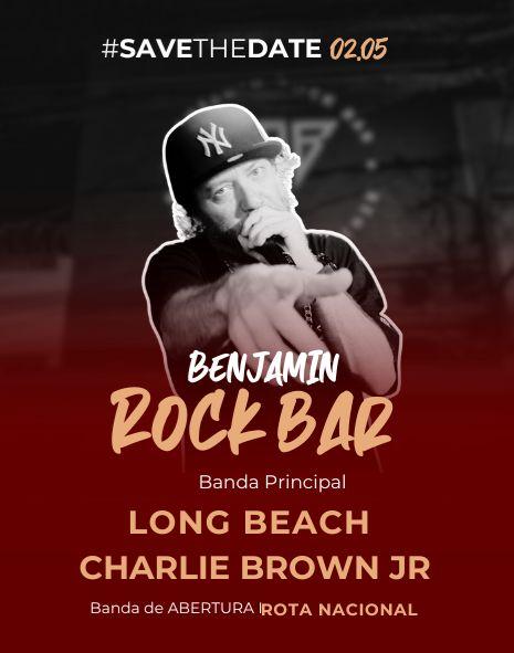 02.05 - BRB - Benjamin Rock Bar -  LONG BEACH COVER CHARLIE BROWN  + Rota Nacional