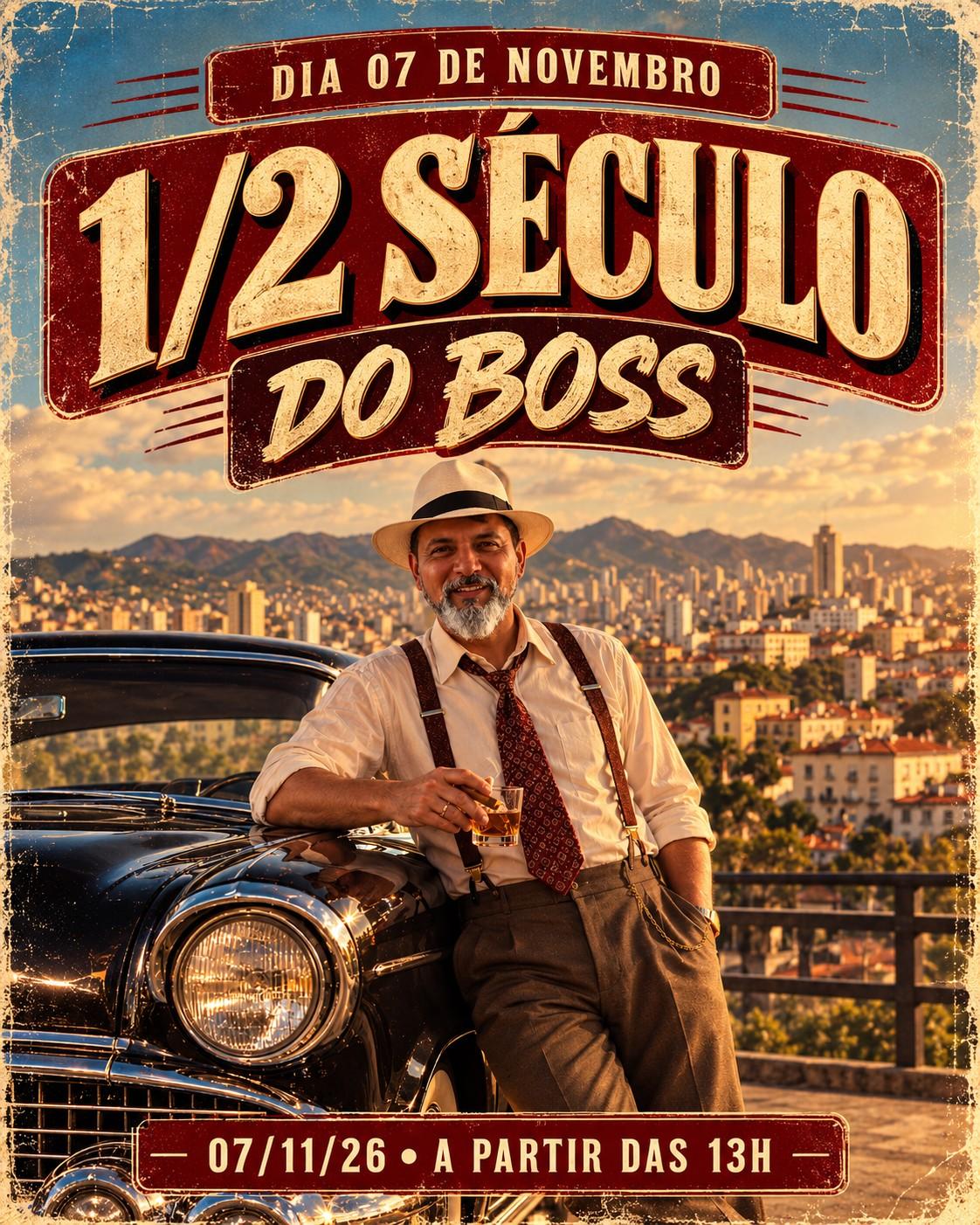 MEIO SECULO DO PATRÃO!!!