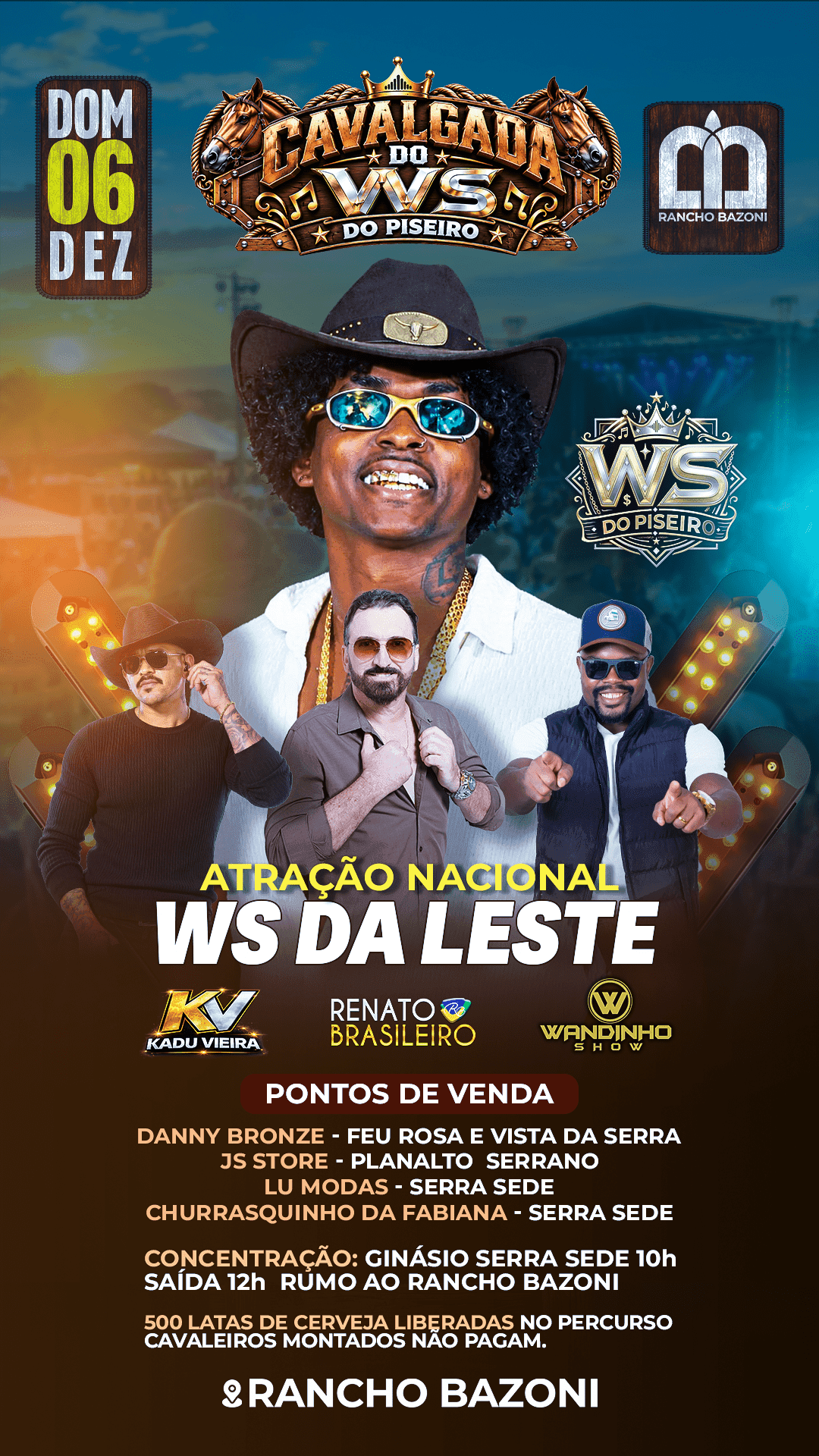 Cavalgada do WS do Piseiro
