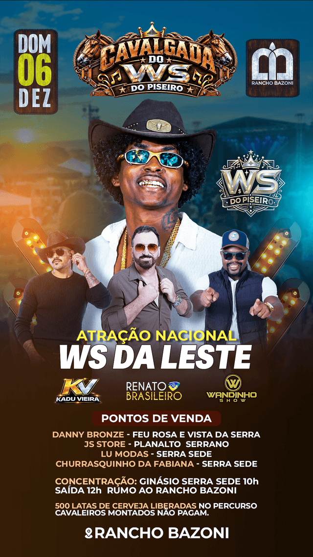 Cavalgada do WS do Piseiro