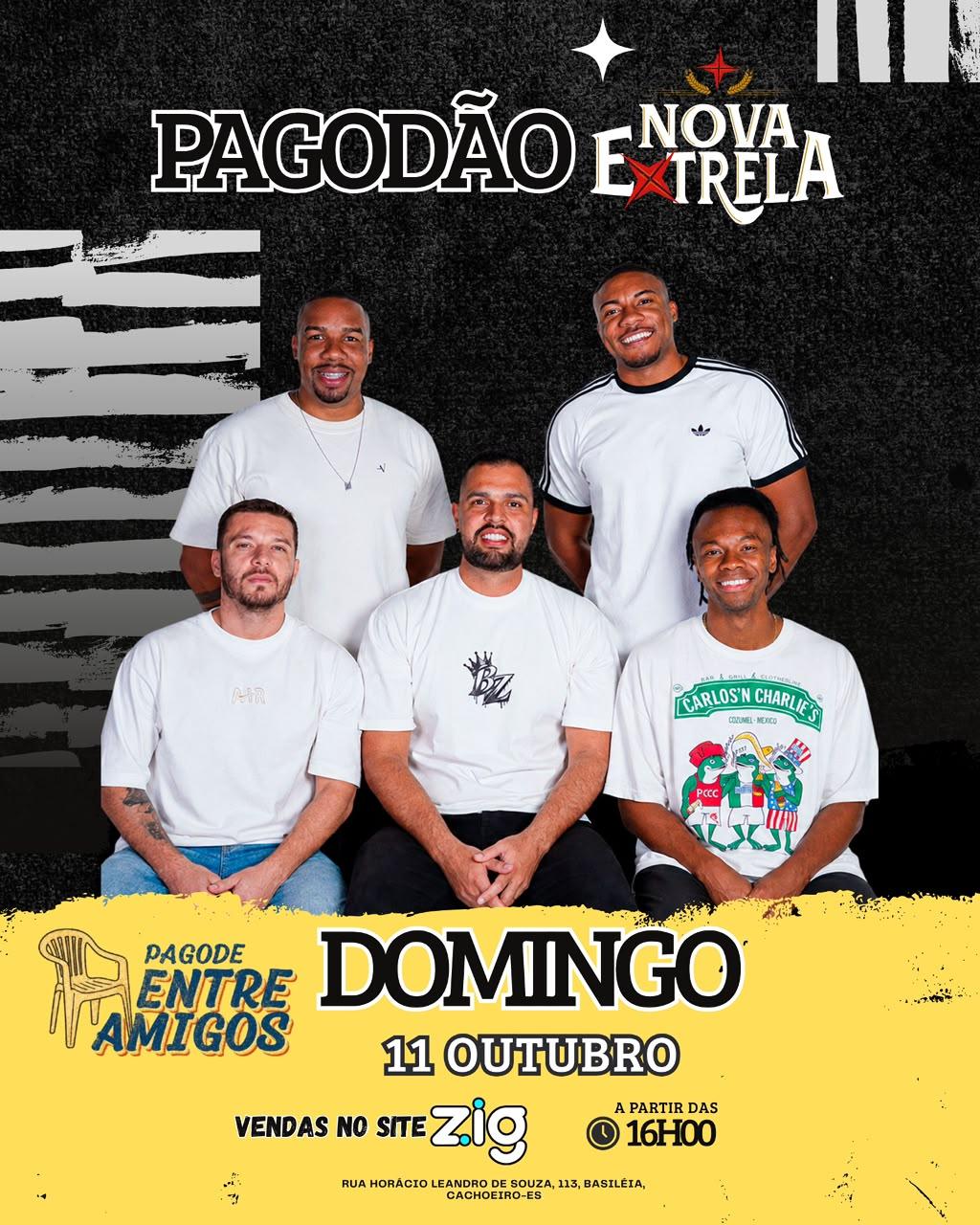 Pagode Nova Extrela - domingo