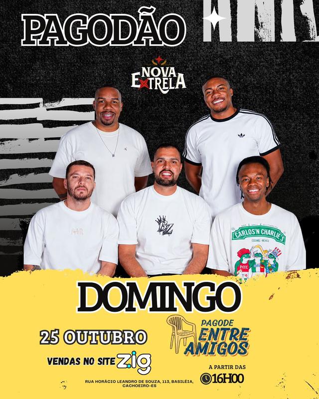 Pagode de domingo Nova Extrela