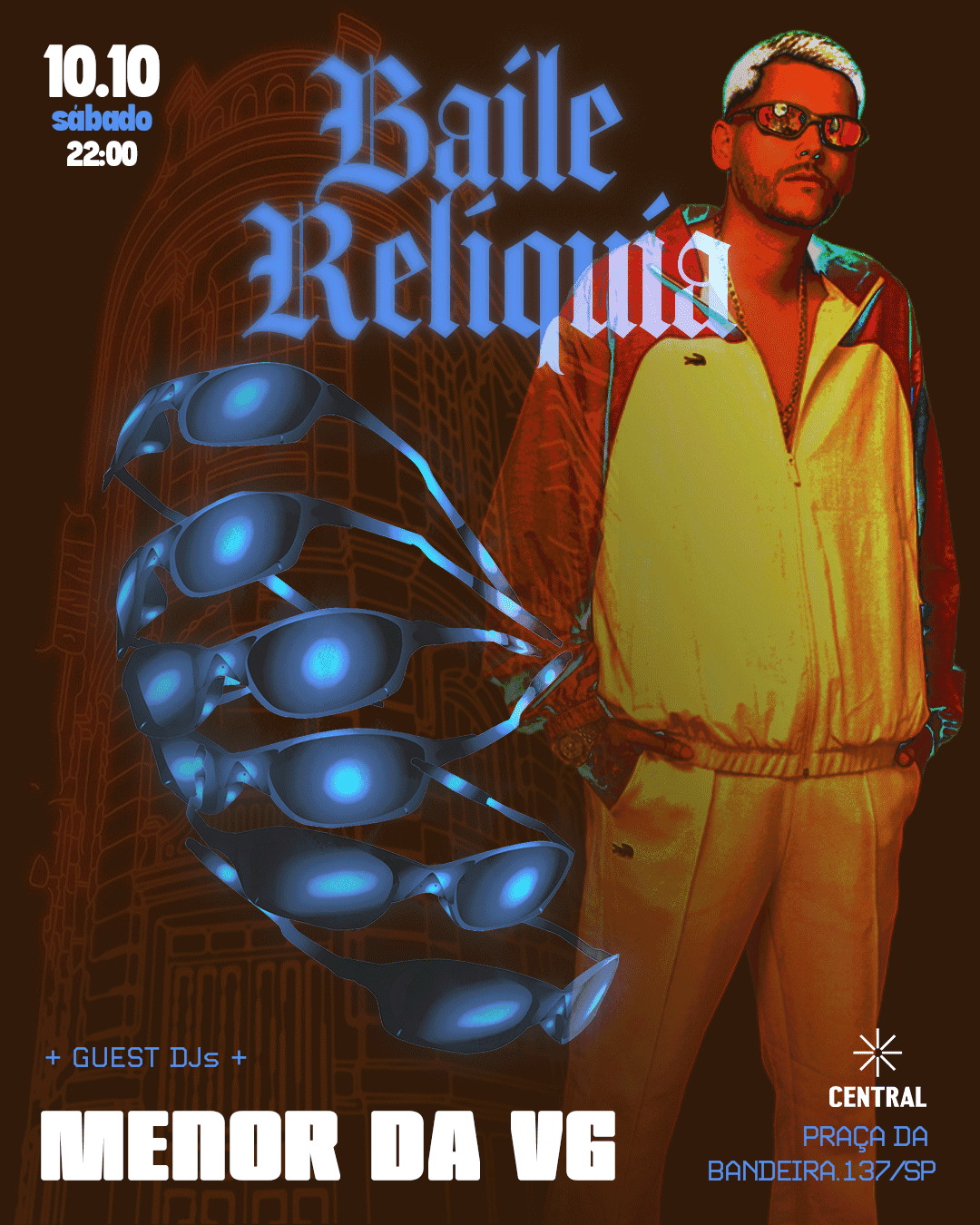 BAILE RELÍQUIA COM MENOR DA VG - SÁBADO 10/10 