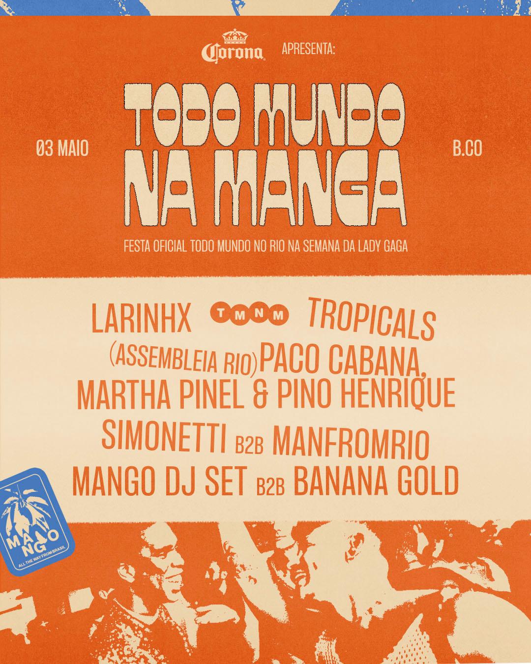 TODO MUNDO NA MANGA: TROPICALS, ASSEMBLEIA RIO e mais...