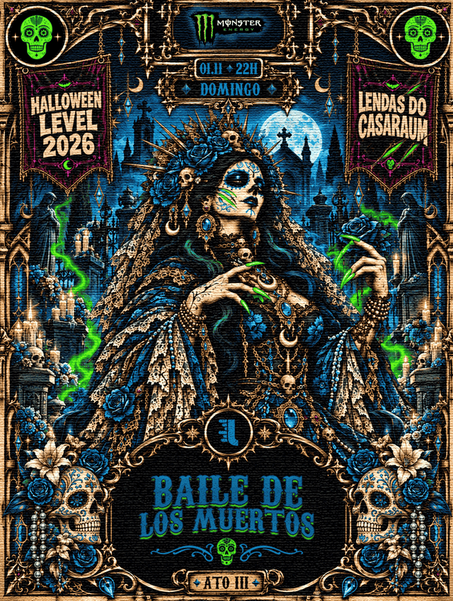 HALLOWEEN LEVEL DOMINGO | BAILE DE LOS MUERTOS |